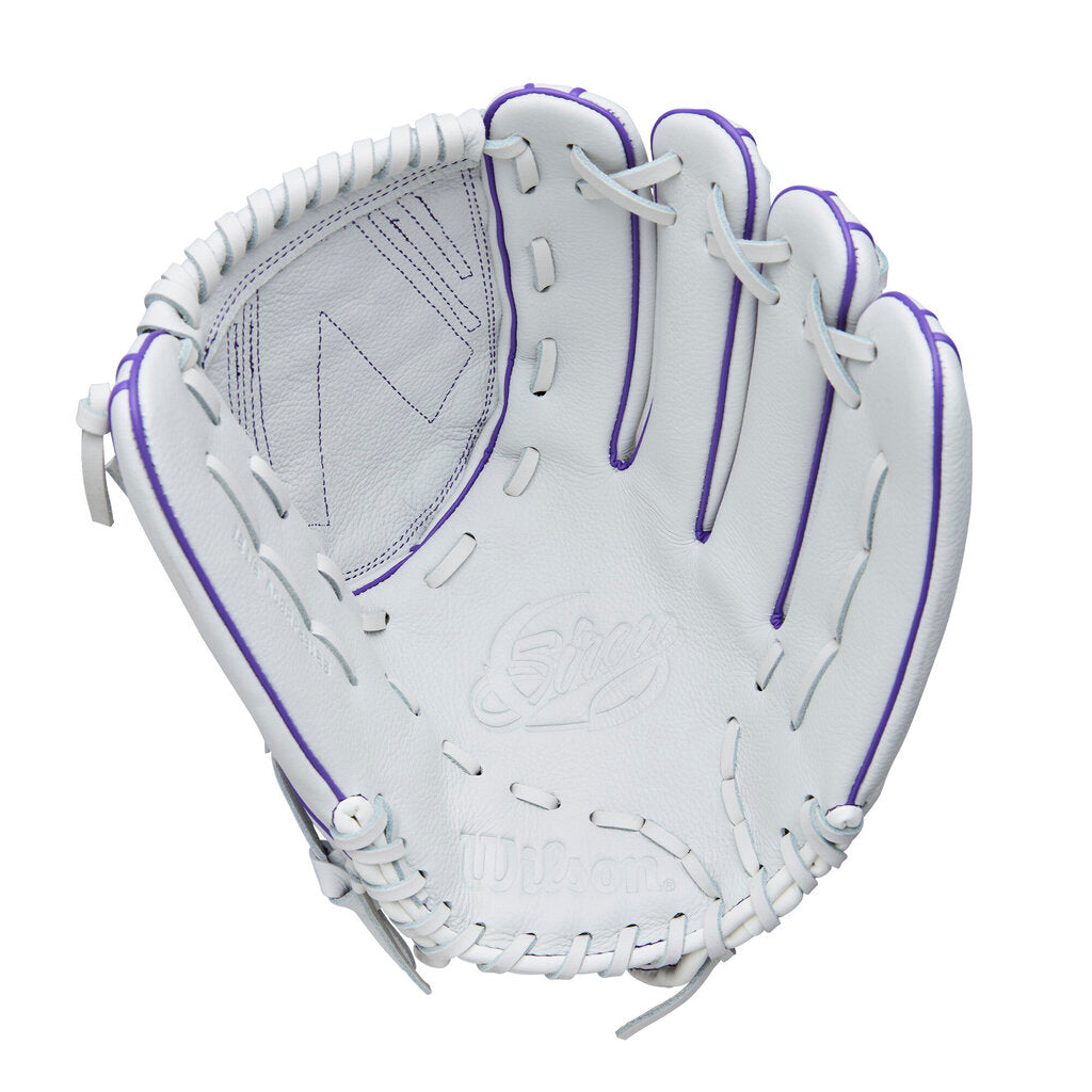 2026 Wilson 12.5" A500 Siren Fastpitch Softball Glove (RHT/LHT) - - 2nd String Sports