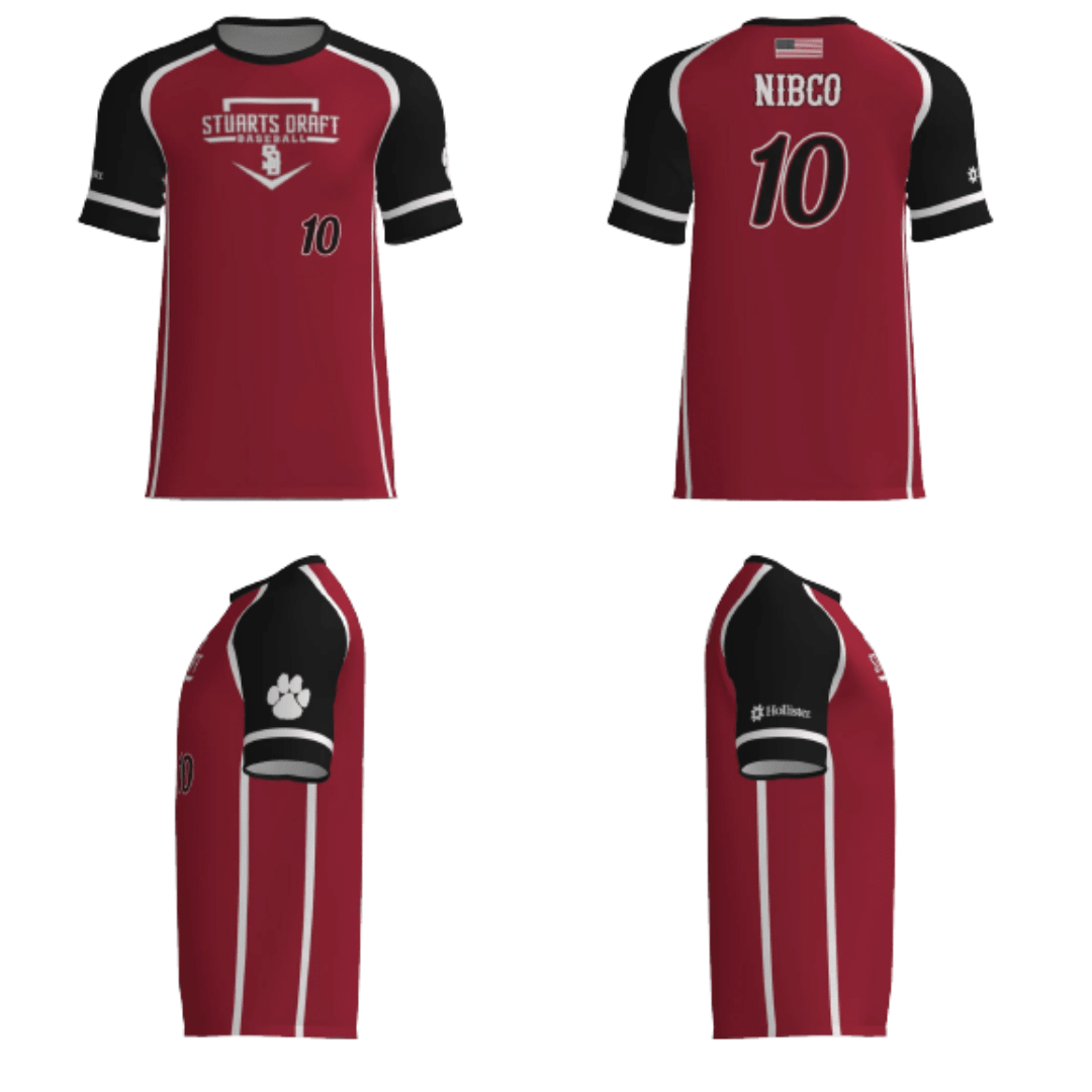 2nd String Sports Coach Armstrong Tee Ball Fan Replica Jersey (NIBCO Sponsor) at 2nd String Sports Stuarts Draft VA