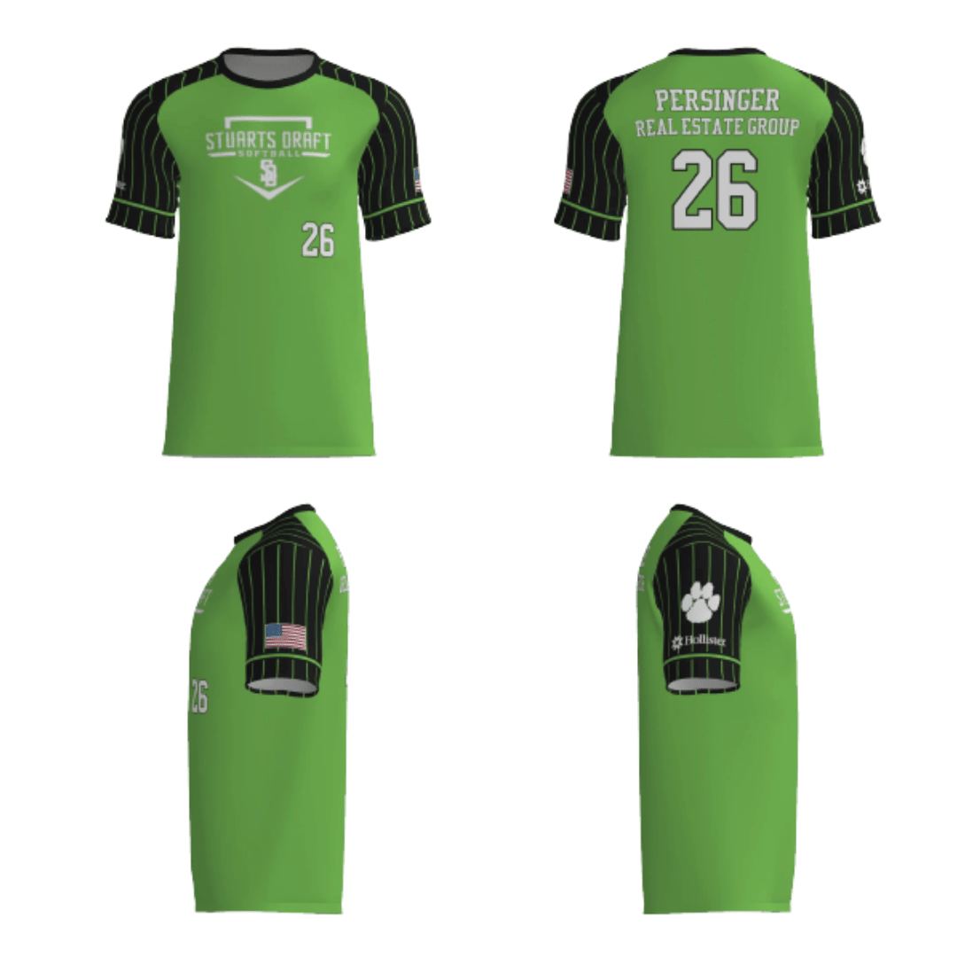 Coach Thiry 8U Softball Fan Replica Jersey (Persinger Real Estate Group Sponsor) - - 2nd String Sports