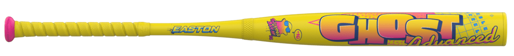 Easton 2026 Easton Ghost Advanced Limited Edition Spring Break (Yellow) Fastpitch Softball Bat at 2nd String Sports Stuarts Draft VA