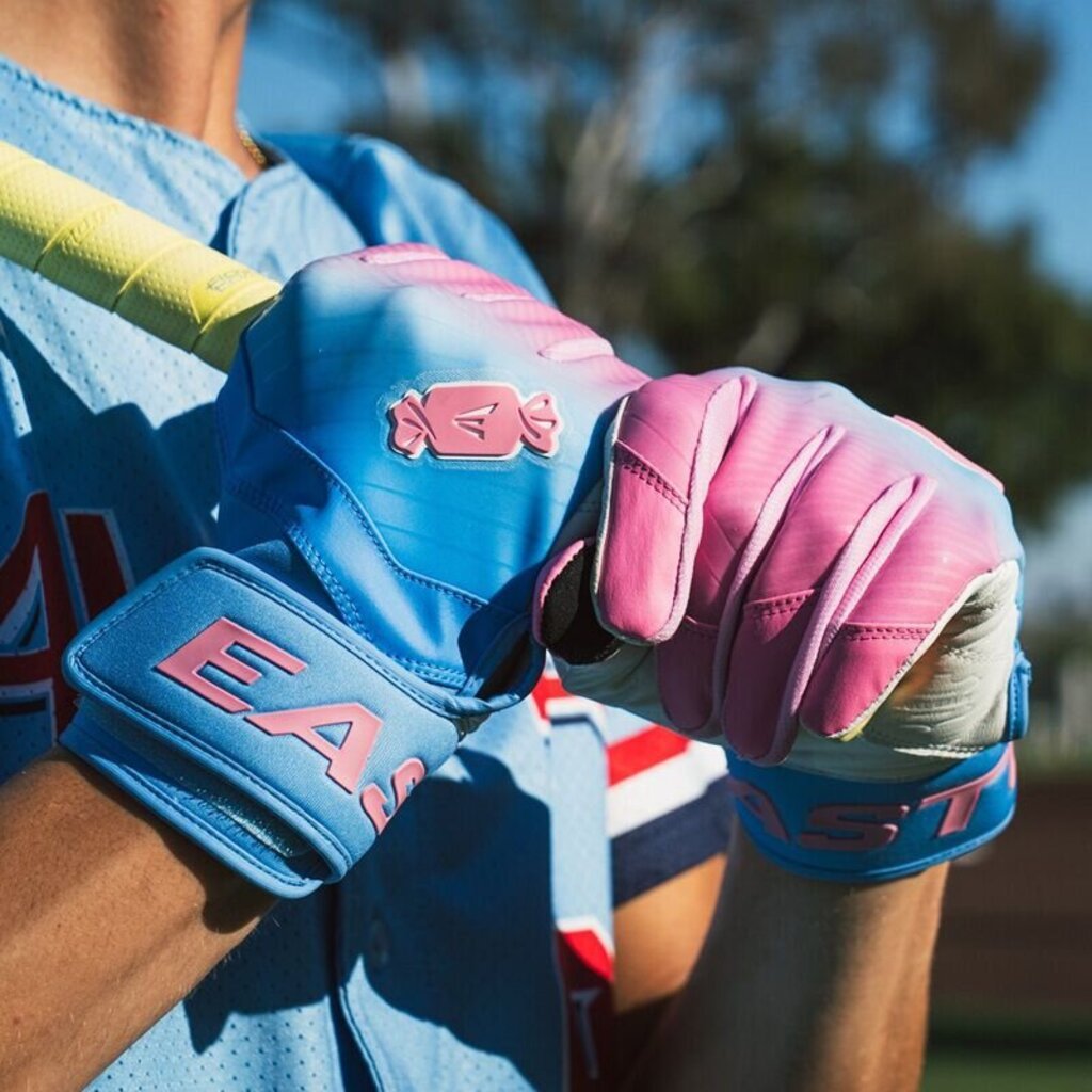 Easton Easton Walk - Off Ethos Bubble Gum Batting Gloves at 2nd String Sports Stuarts Draft VA