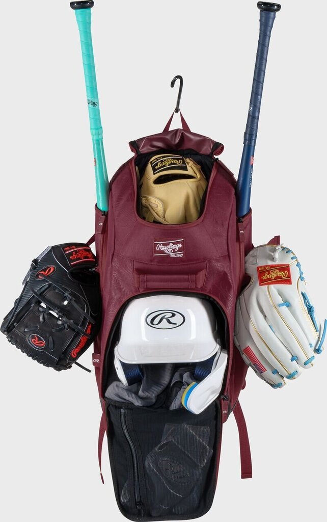 Rawlings Franchise 2 Players Backpack Bat Bag (Multiple Colors)