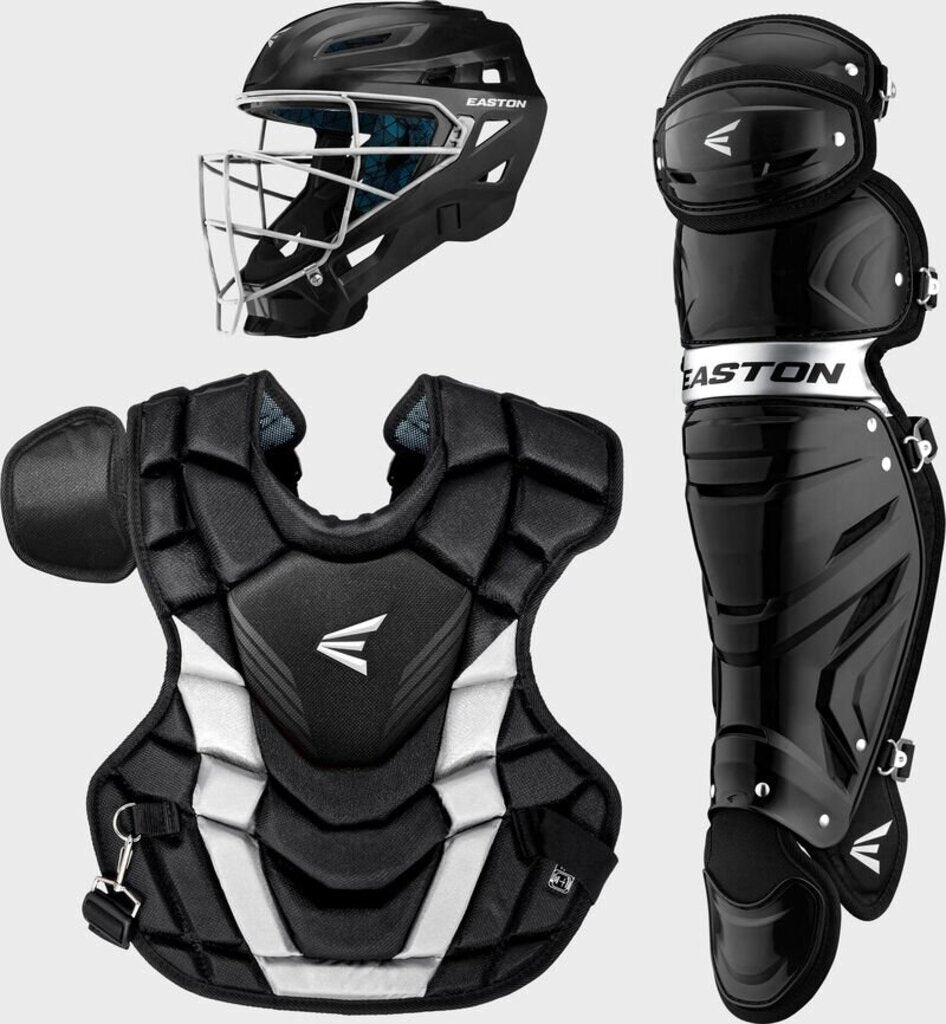 Baseball Catcher Set Easton Gametime NOCSAE Chest