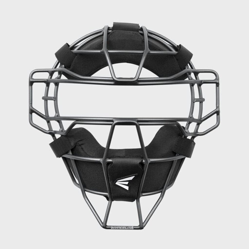 Baseball catcher mask Easton Hyperlite, black protective cage and padded face guard