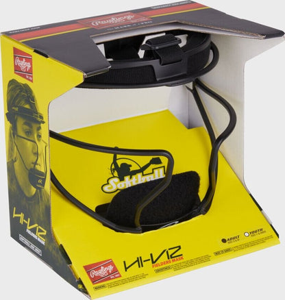 Rawlings Hi Viz Fastpitch Softball Fielders Mask