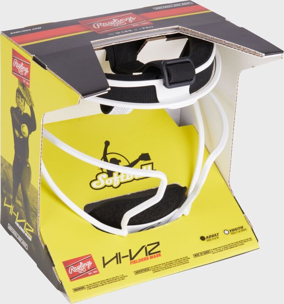 Rawlings Hi Viz Fastpitch Softball Fielders Mask