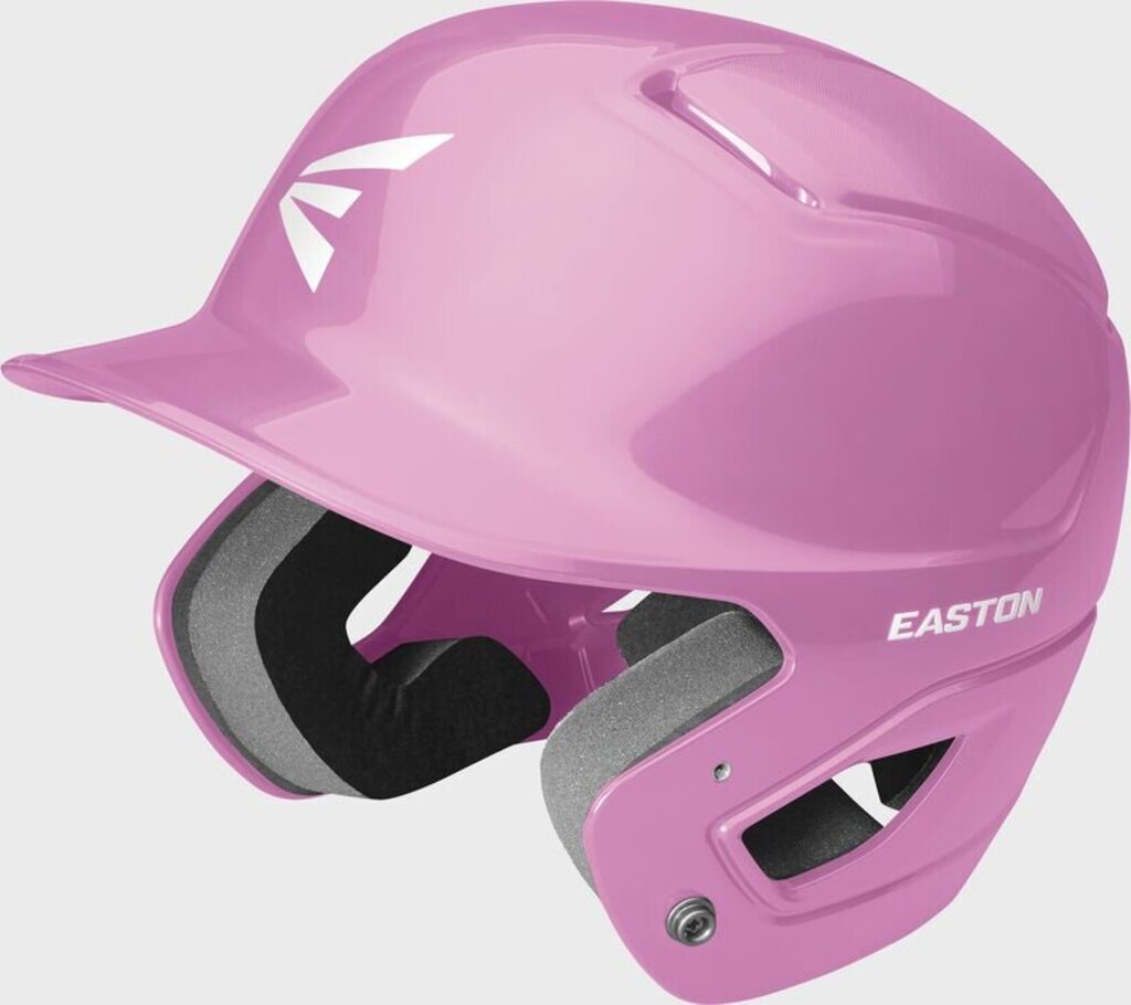 Easton batting helmet for tee ball, pink with faceguard and chin strap
