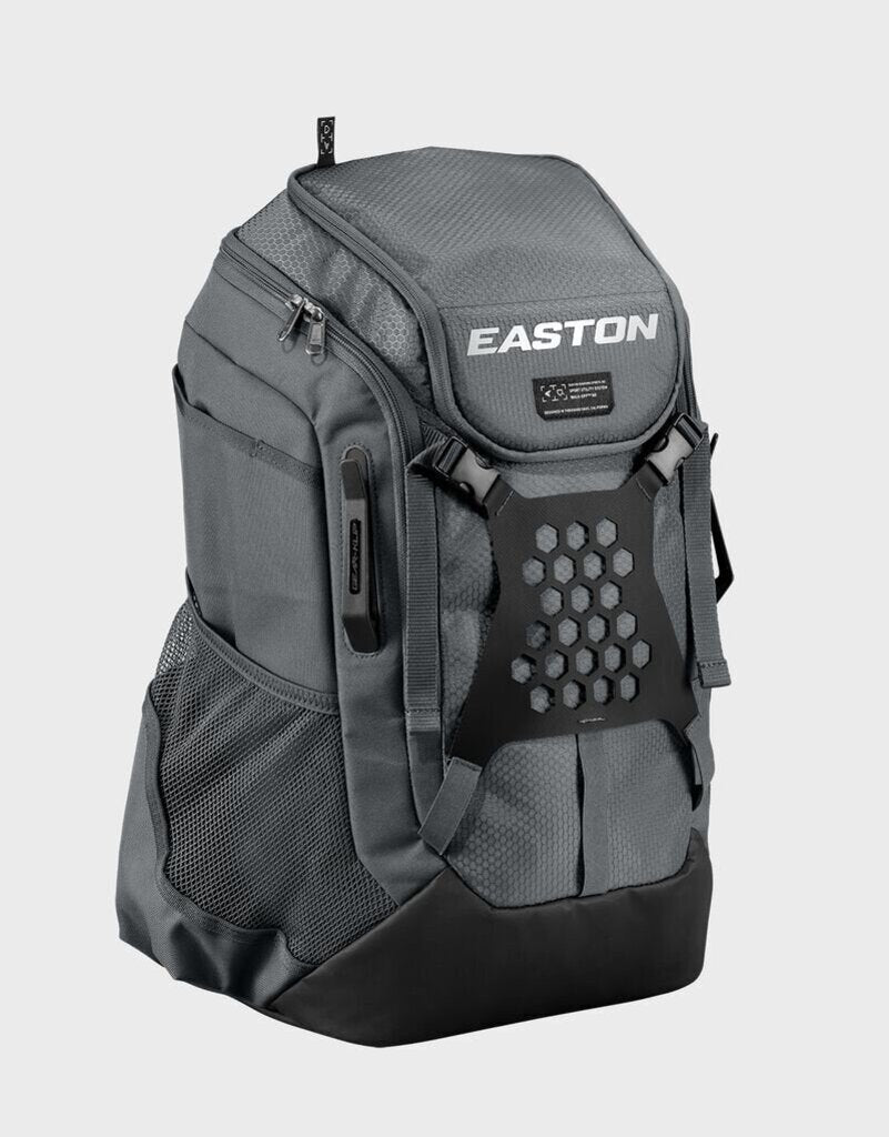 BASEBALL & SOFTBALL Easton Walk-Off NX Backpack Bat Bag Easton 2 Bat Charcoal New
