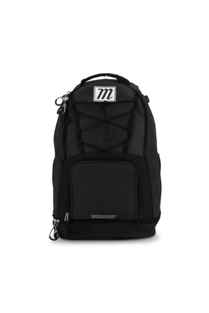Marucci Blazr Backpack Bat Bag - 2 Bat Black New - 2nd String Sports