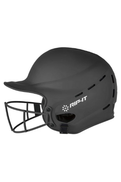 Rip-It Vision Pro Fastpitch Softball Batting Helmet - S M Charcoal New - 2nd String Sports