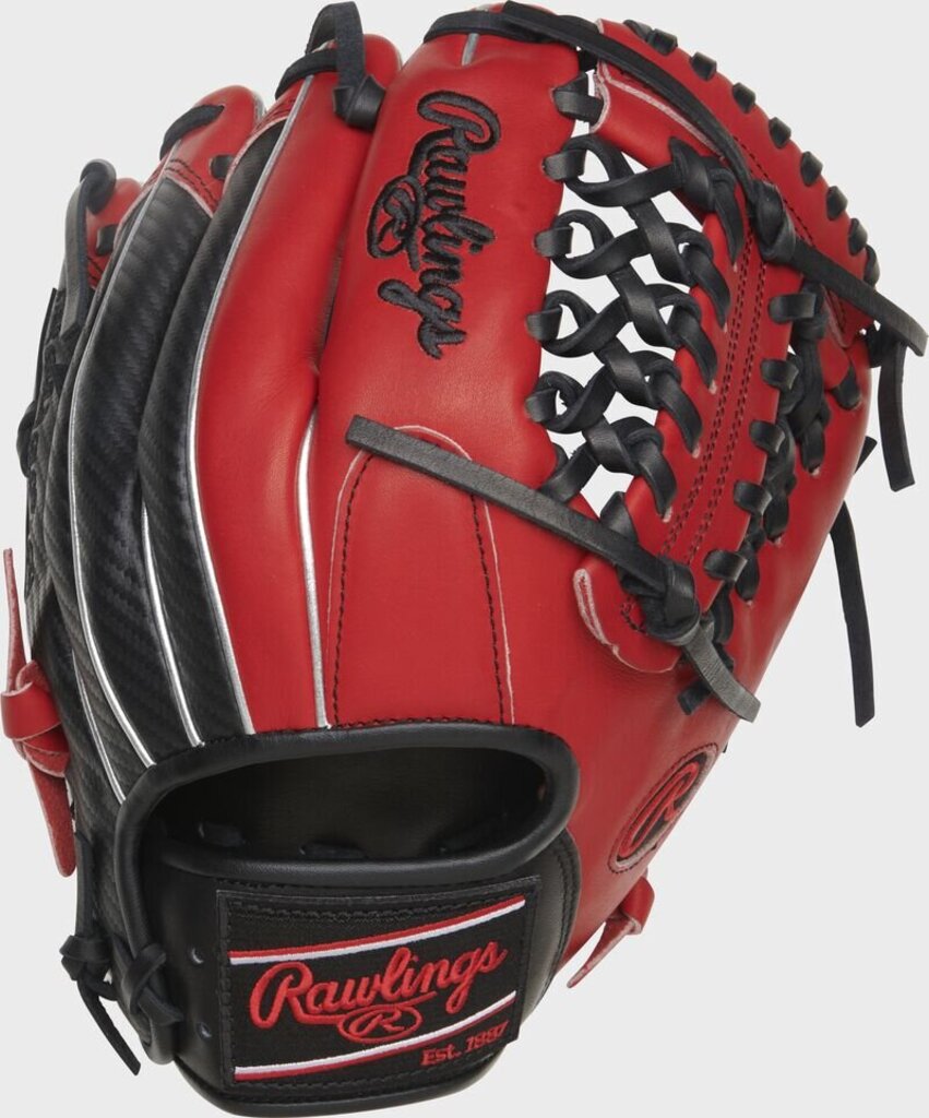 BASEBALL Rawlings Heart of the Hide PROR204 11.5" ColorSync Exclusive Baseball Glove - RHT Rawlings 11.5" Black Re New