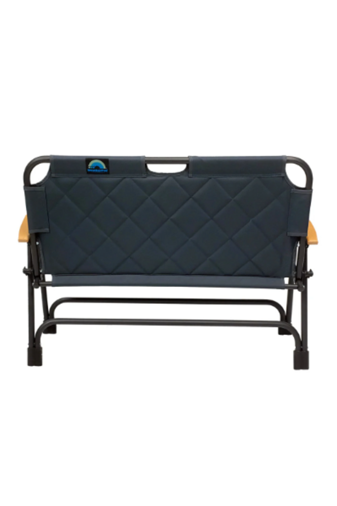 FAN SHOP Weather Pod Deluxe 2 Person Folding Portable Bench WeatherPod