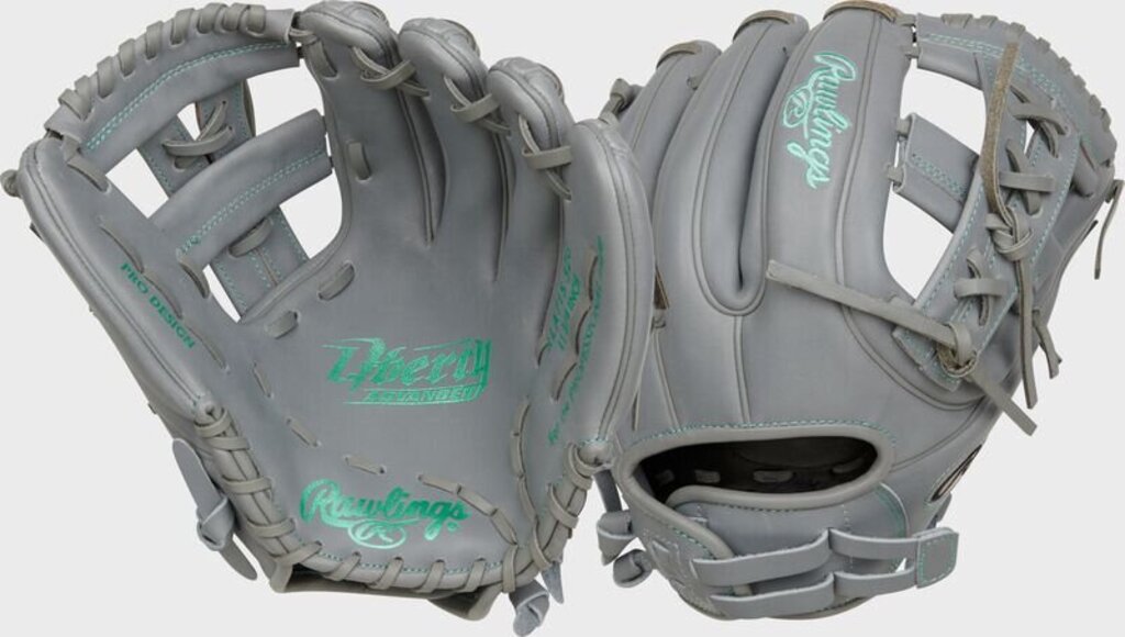 FASTPITCH SOFTBALL Rawlings Liberty Advanced Fastpitch Softball Gloves Rawlings 11.75" Grey New