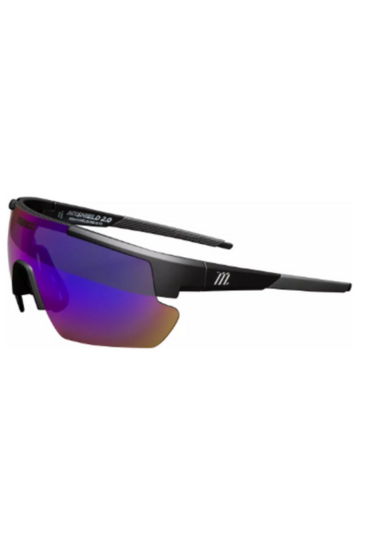 BASEBALL & SOFTBALL Marucci Shield 2.0 Performance Sunglasses Marucci Adult Black G Turq New