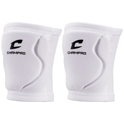 VOLLEYBALL Champro MVP Low-Profile Volleyball Knee Pads Champro Small White New