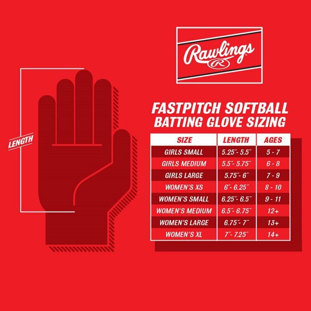 BASEBALL & SOFTBALL Rawlings Workhorse Compression Strap Batting Gloves Rawlings