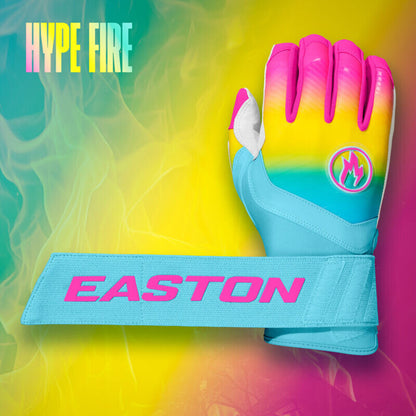 BASEBALL & SOFTBALL Easton Walk-Off Ethos Locked-In LE Hype Fire 2 Batting Gloves Easton
