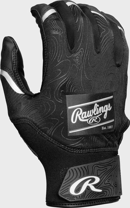 BASEBALL & SOFTBALL Rawlings Clout Batting Gloves Rawlings Adult S Black New