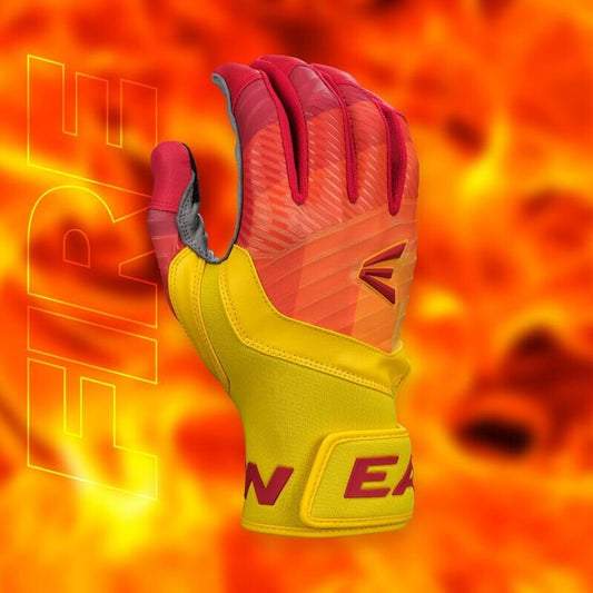BASEBALL & SOFTBALL Easton Walk-Off Ethos Fire Batting Gloves Easton Adult M Fire New
