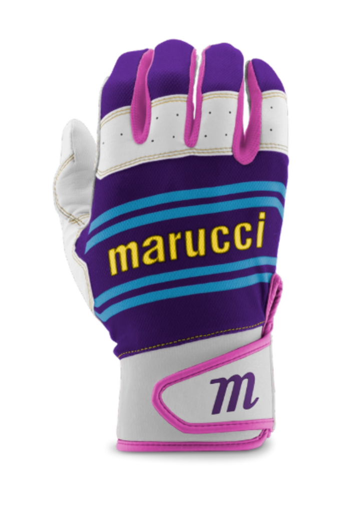 BASEBALL & SOFTBALL Marucci Swift Lite Batting Gloves Marucci Youth M Purple Pink New
