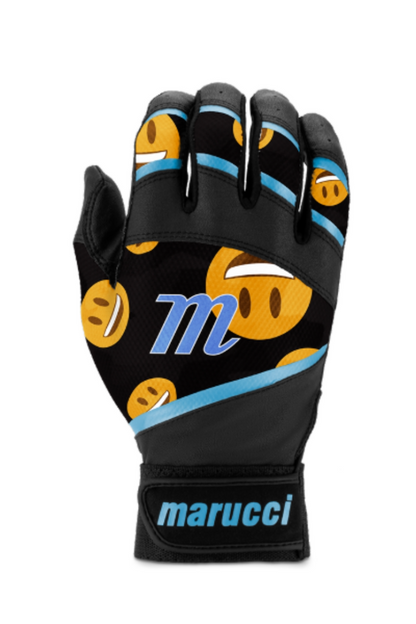 BASEBALL & SOFTBALL Marucci Foxtrot Tee Ball Batting Gloves Marucci Black Smiley New