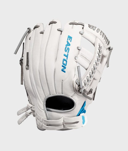 FASTPITCH SOFTBALL Easton Ghost NX 11.75" Fastpitch Softball Glove Easton 11.75" White Blue Silver New