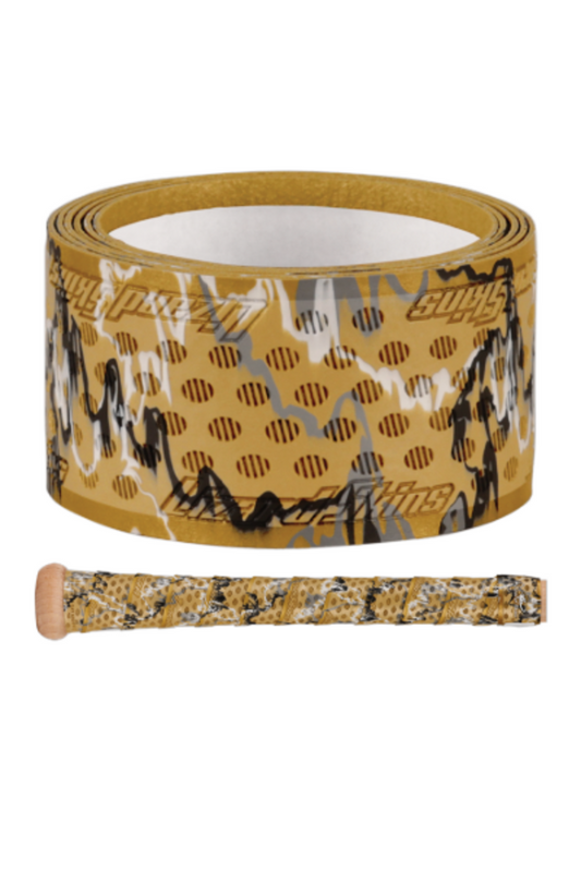 BASEBALL & SOFTBALL Lizard Skins DSP Ultra Bat Grip Gold Camo 1.1 MM Lizard Skins 1.1mm Gold Camo New