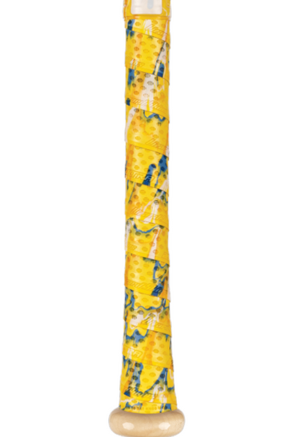 BASEBALL & SOFTBALL Lizard Skins DSP Ultra Bat Grip Canary Camo 1.1 MM Lizard Skins