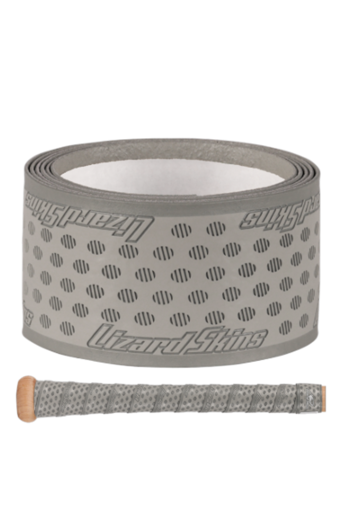 BASEBALL & SOFTBALL Lizard Skins DSP Ultra Bat Grip Platinum Grey 1.1 MM Lizard Skins 1.1mm Platinum Grey New