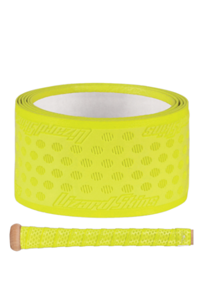 BASEBALL & SOFTBALL Lizard Skins DSP Ultra Bat Grip Neon Yellow 1.1 MM Lizard Skins 1.1mm Neon Yellow New