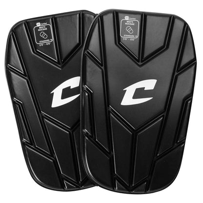 SOCCER Champro C Flex Soccer Shin Guard NOCSAE/NFHS Champro Medium Black New