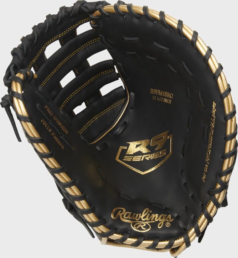 BASEBALL Rawlings R9 12.5" Baseball First Base Mitt - LHT Rawlings