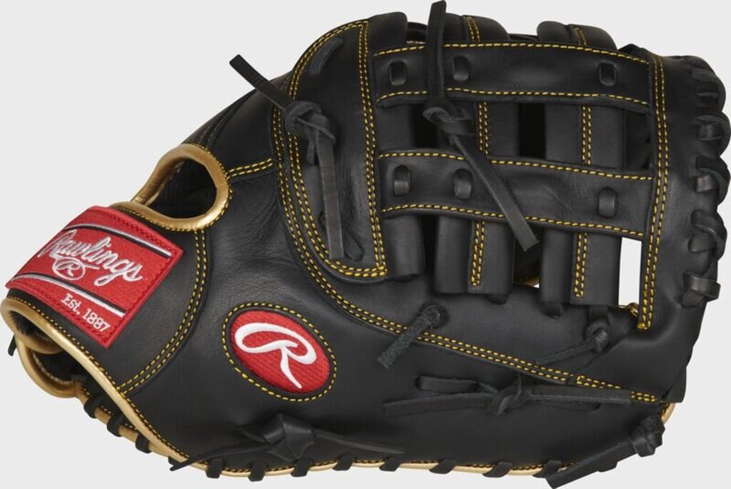 BASEBALL Rawlings R9 12.5" Baseball First Base Mitt - LHT Rawlings