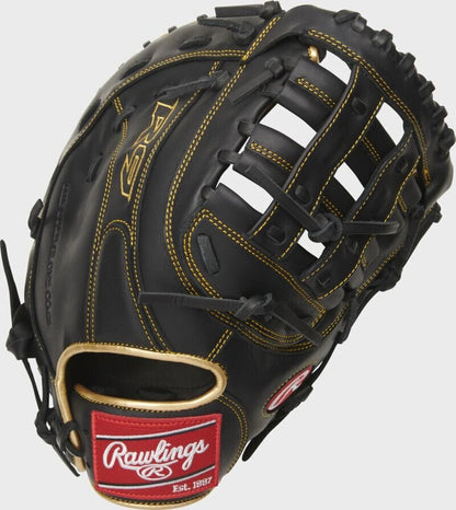 BASEBALL Rawlings R9 12.5" Baseball First Base Mitt - LHT Rawlings