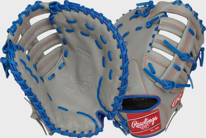 BASEBALL Rawlings Freddie Freeman Select Pro Lite 11.5" Youth Baseball First Base Mitt (RHT/LHT) Rawlings 11.5" Grey Blue New