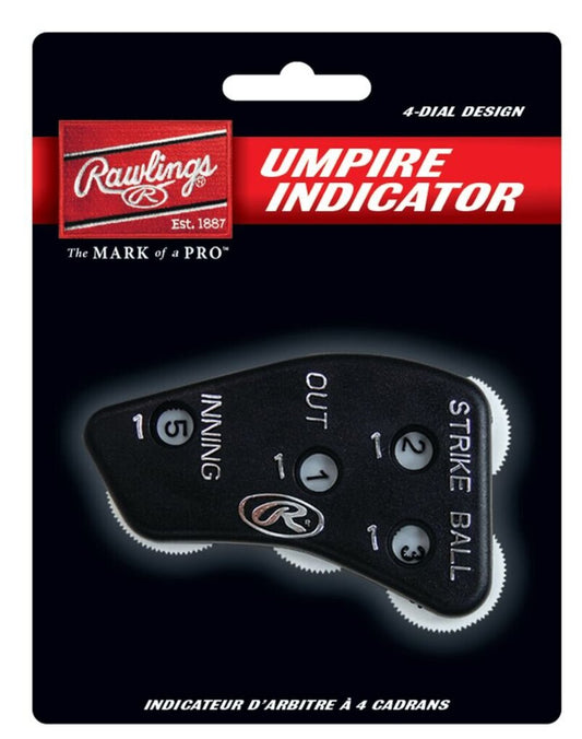 BASEBALL & SOFTBALL Rawlings Umpire Indicator Rawlings One Black New