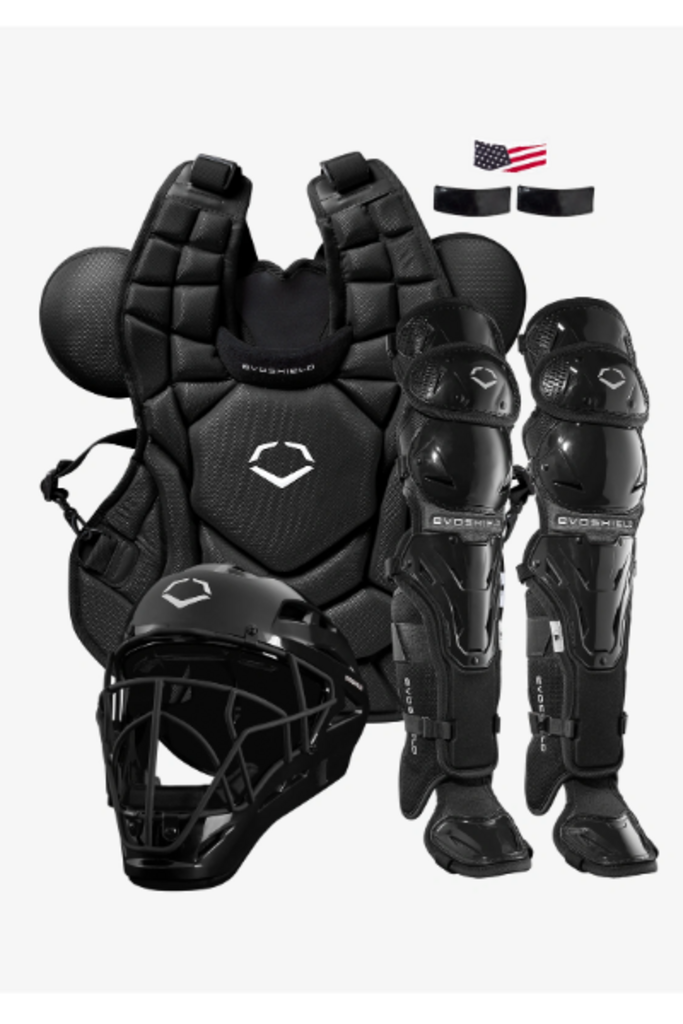 BASEBALL Baseball Catcher Set Evoshield Pro-SRZ G2S NOCSAE (Multiple Sizes) Evoshield Adult Black New