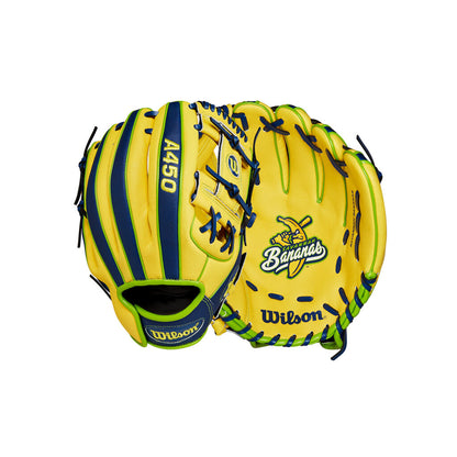 2026 Wilson A450 11" Youth Savannah Banana Baseball Glove (RHT/LHT)
