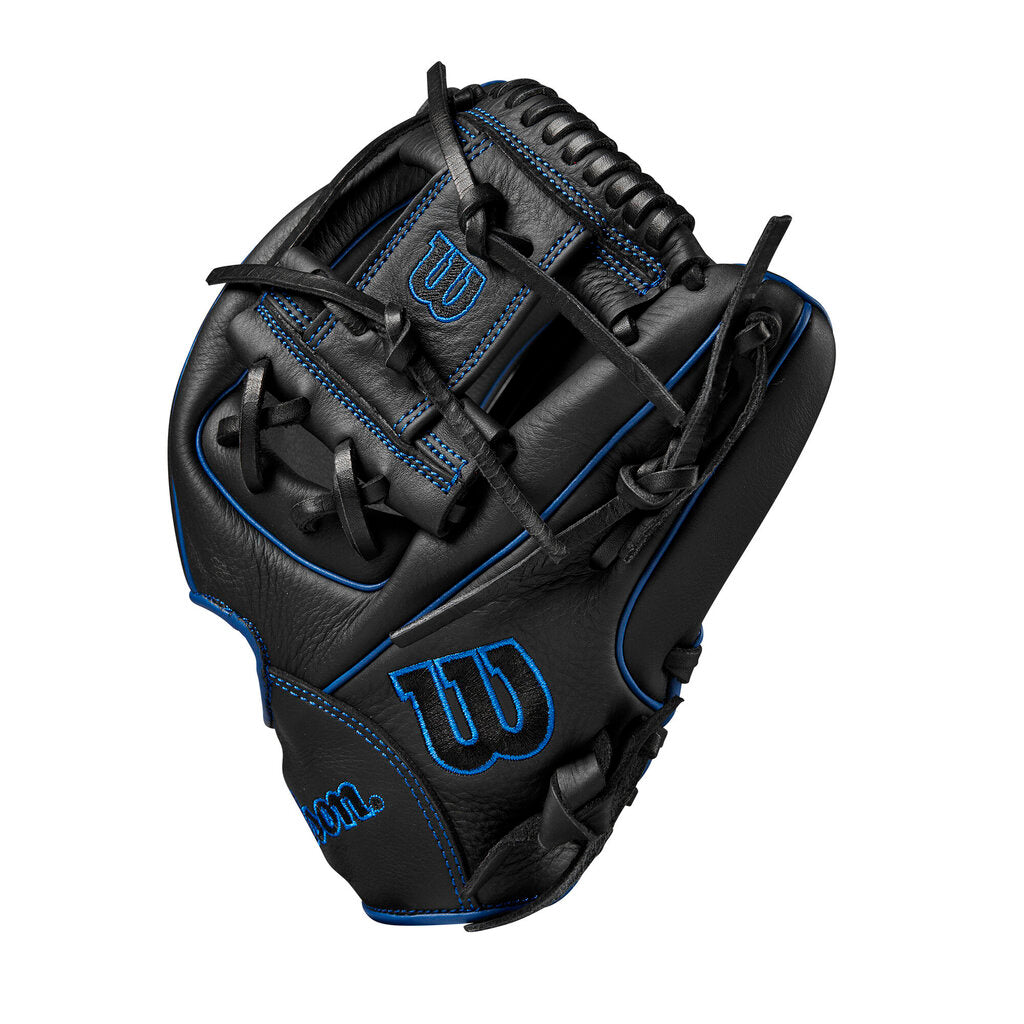 BASEBALL Wilson 11.25" A700 Pedroia Fit Baseball Glove Wilson 11.25" Black Red Blue New