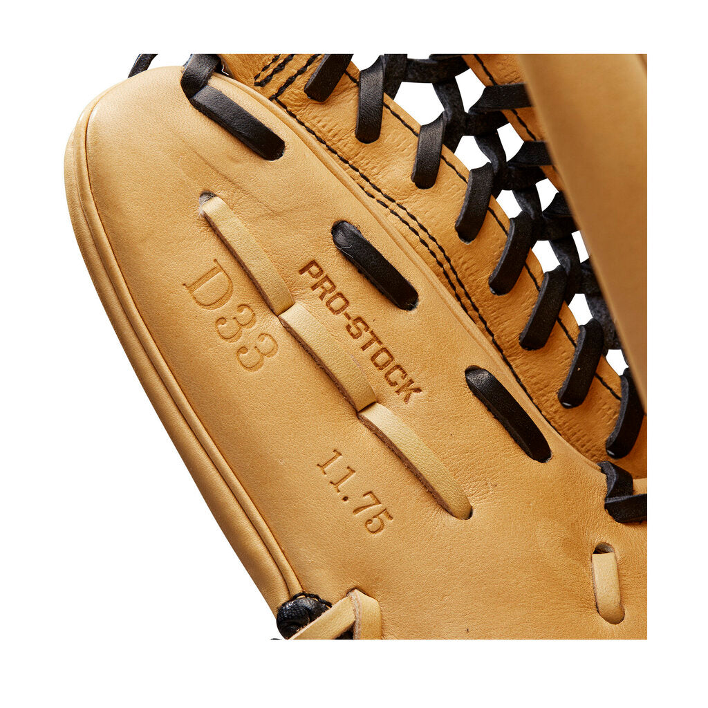 BASEBALL 2022 Wilson 11.75" A2000 D33 Baseball Glove - Left Handed Throw Wilson