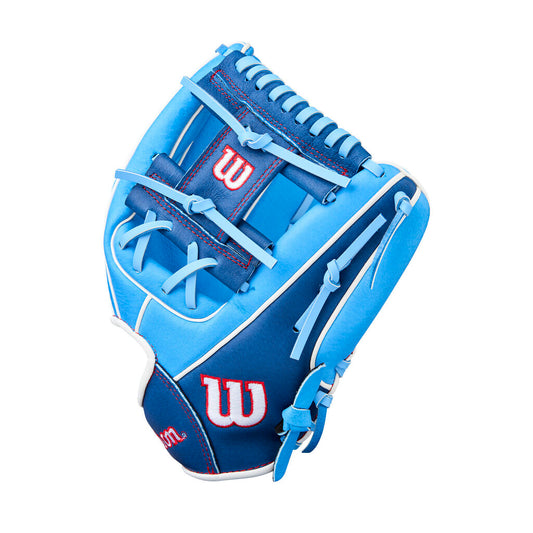 BASEBALL 2026 Wilson A450 11.5" Youth Baseball Glove (RHT/LHT) Wilson 11.5" Blue White New