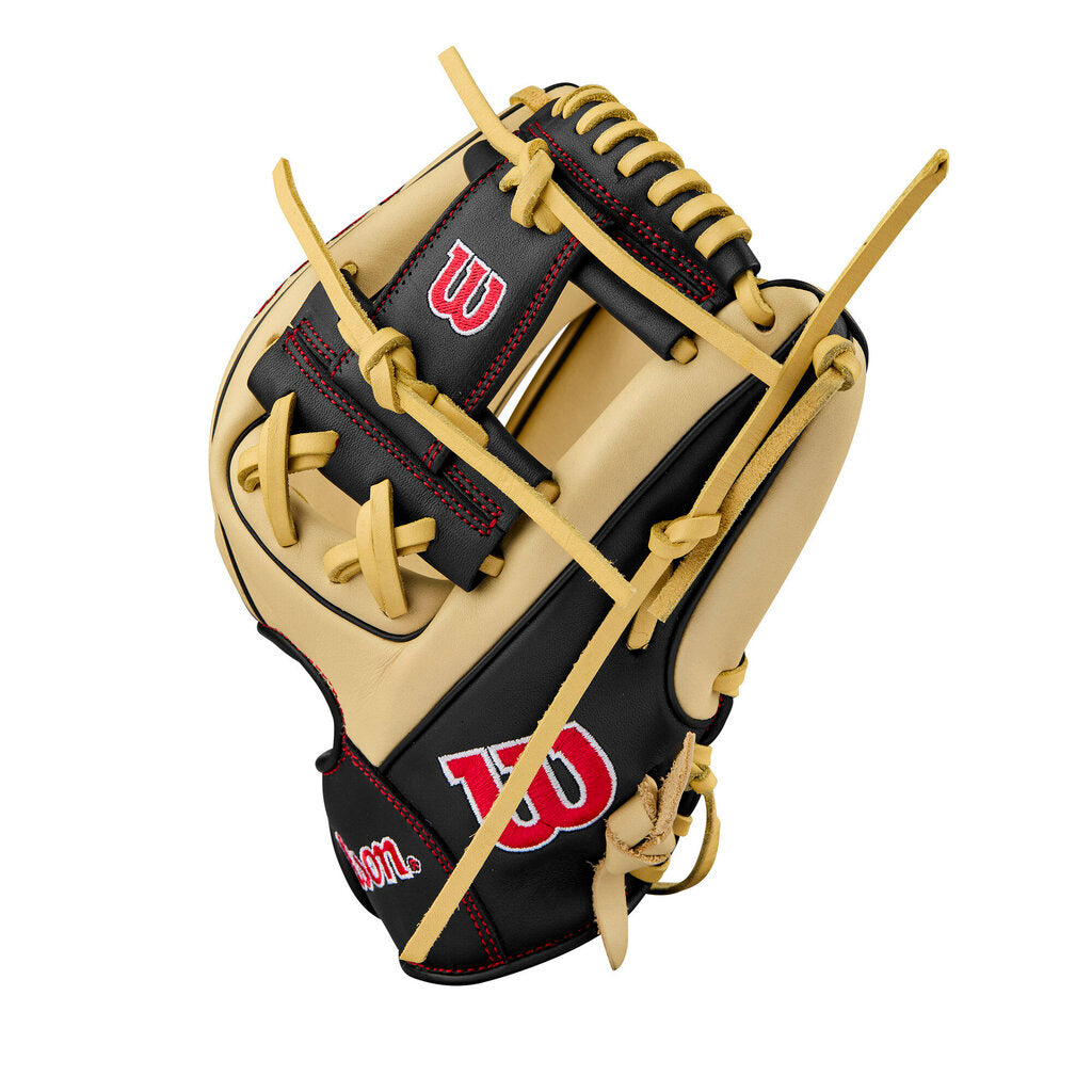 2024 Wilson A900 11.5" Pedroia Fit Baseball Glove - 11.5" PF Blonde Black New - 2nd String Sports