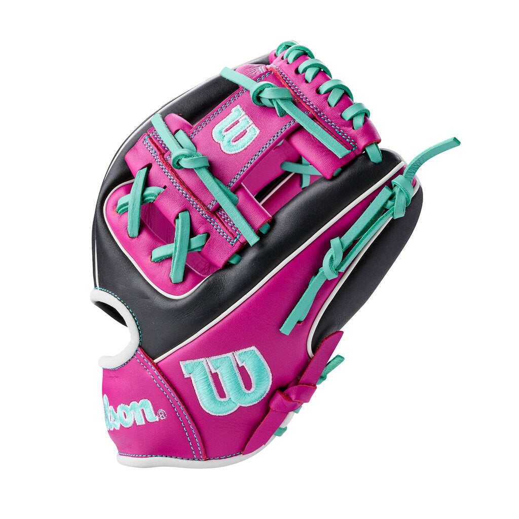 2026 Wilson A1000 11.25" 1788 "Secret Menu" Baseball Glove - 11.25" Black Raspberry New - 2nd String Sports