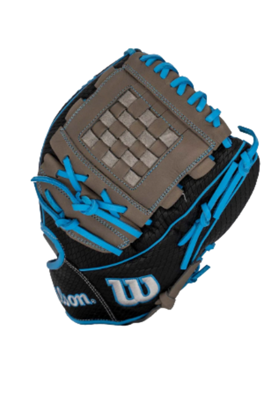 FASTPITCH SOFTBALL 2026 Wilson 12" A1000 P12 "Secret Menu" Fastpitch Softball Glove Wilson 12" Black Grey Blue New