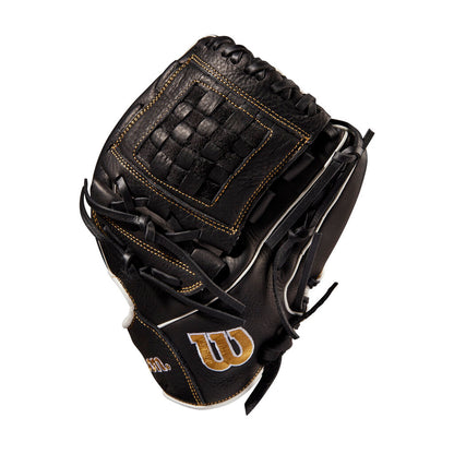 FASTPITCH SOFTBALL 2022 Wilson 12" A1000 P12 Fastpitch Softball Glove - LHT Wilson 12" LHT Black Gold White New