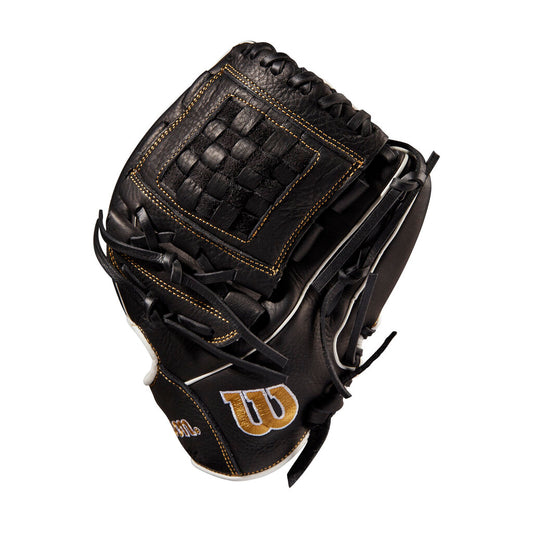 FASTPITCH SOFTBALL 2022 Wilson 12" A1000 P12 Fastpitch Softball Glove - LHT Wilson 12" LHT Black Gold White New