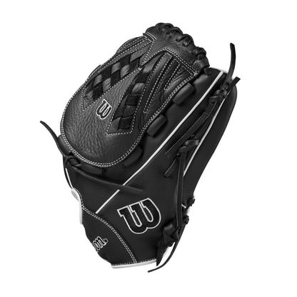 FASTPITCH SOFTBALL 2025 Wilson 12.5" A700 Fastpitch Softball Glove Wilson 12.5" Black White Palm New