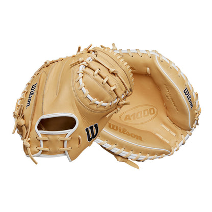 BASEBALL Wilson 33" A1000 CM33 Baseball Catcher Mitt Wilson 33" Blonde Blonde New