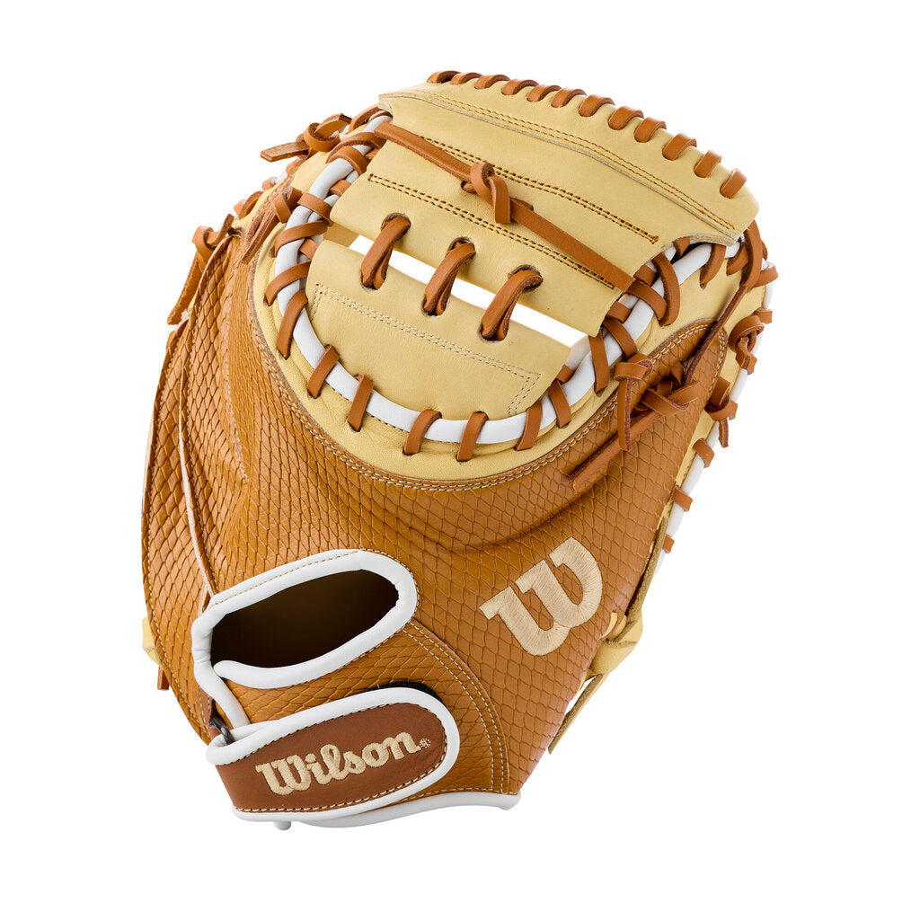 BASEBALL 2026 Wilson 33" A1000 PF33 "Secret Menu" Baseball Catcher Mitt Wilson 33" PF Blonde Tan New