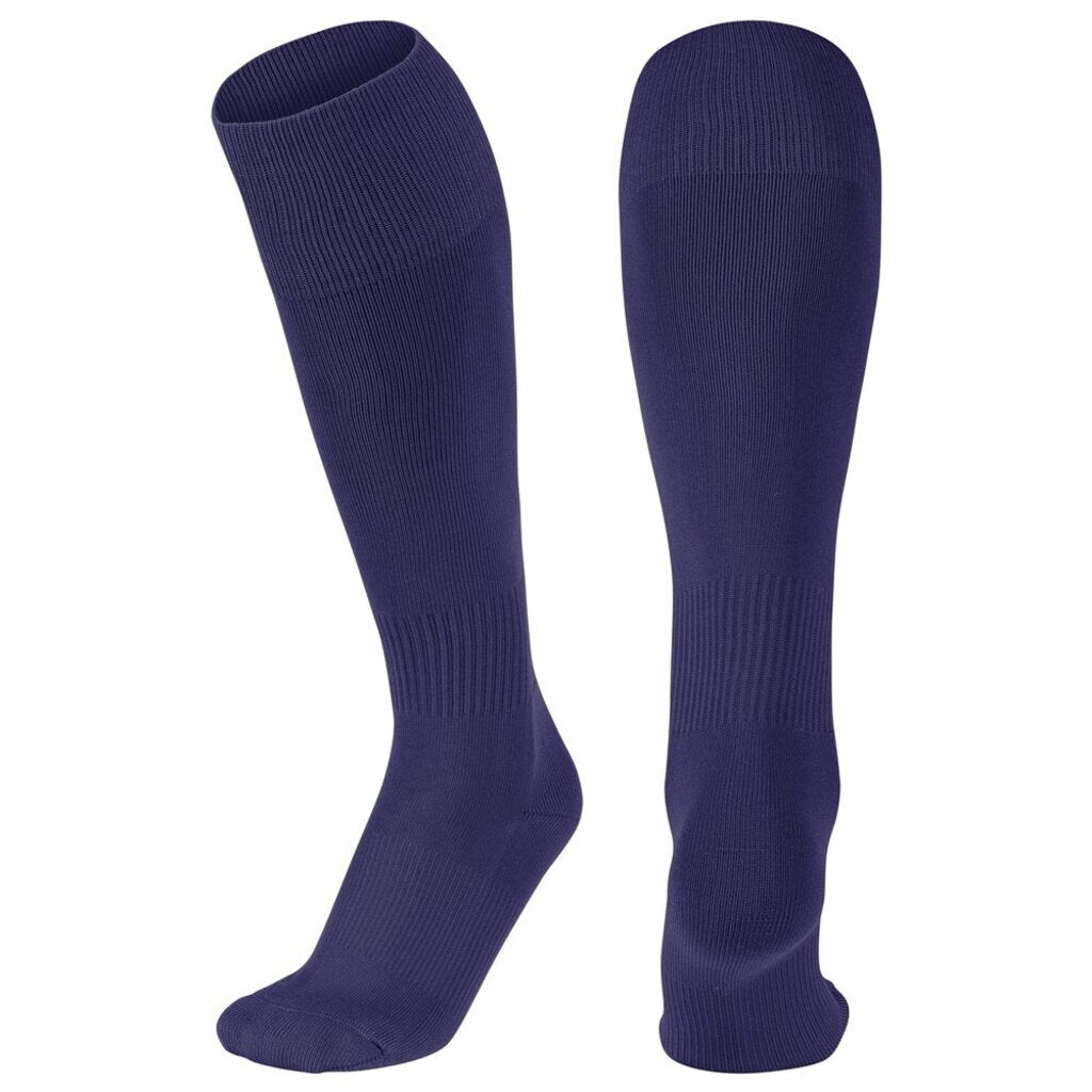 Champro AS1 Knee High Pro Socks (Multiple Colors) - All Sports - Purple New - 2nd String Sports